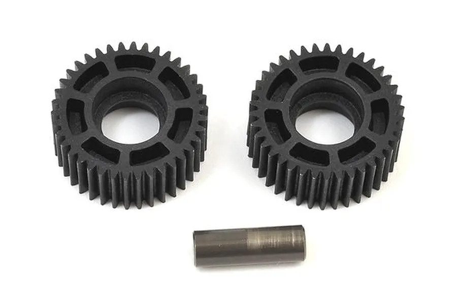 Team Losi Racing 1/10 22 4.0 Laydown Idler Gear &amp;amp; Shaft image 63437