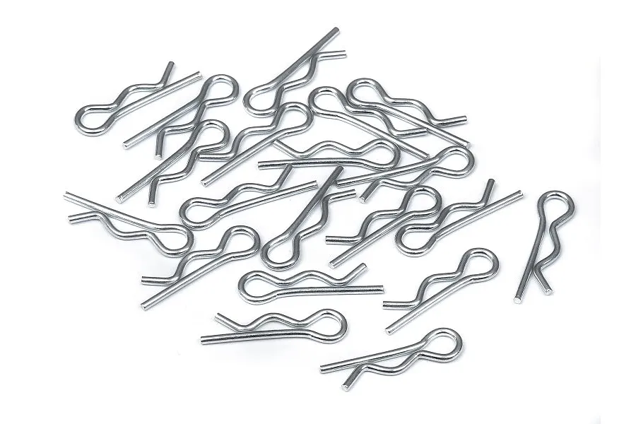 HPI 1mm Silver Body Pins 20Pcs image 6351