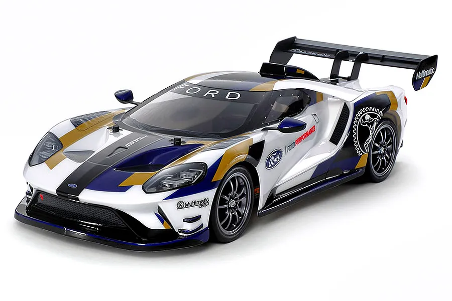 Tamiya TT-02 Ford GT MK II 2020 RC Touring Car Electric 4WD 1/10 Scale Kit (no ESC) image 63563