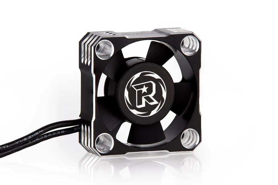 Surpass Silver &amp;amp; Black Aluminium Case High Speed Cooling Fan 30x30x10mm image 63602