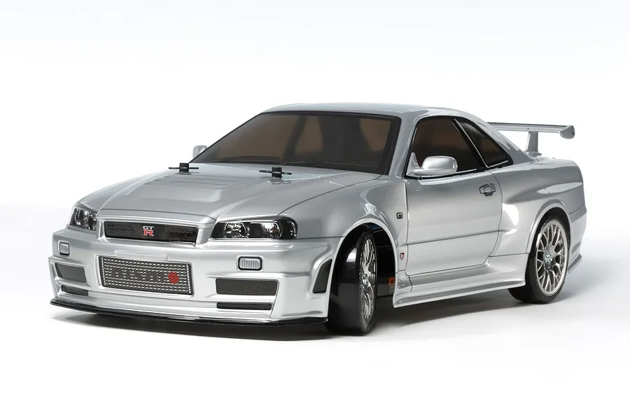 Tamiya TT-02D Nismo Skyline GT-R R34 Z-Tune RC Drift Car Electric 4WD 1/10 Scale Kit (No ESC) image 63620