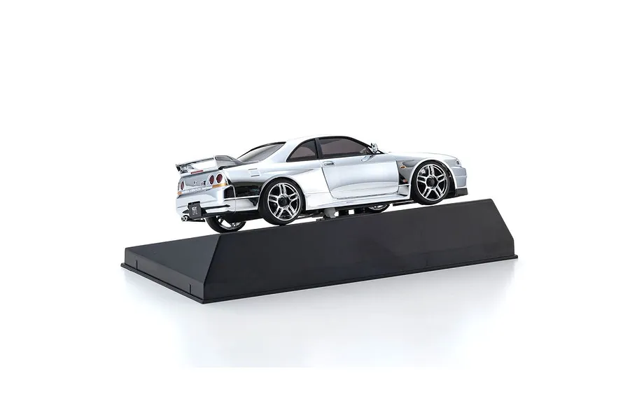 Kyosho Mini-Z Nissan Skyline GT-R V.Spec (R33) Painted Body Set - Chrome Silver image 63670