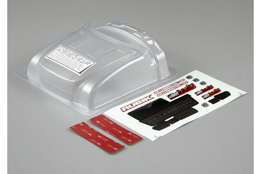 Killerbody 1/10 Electric Monster Truck Modified Hood &amp;amp; Front Fender Set image 63799