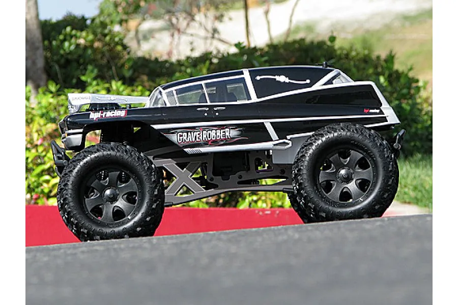 HPI Savage 1/8 Grave Robber Clear Unpainted Body Shell image 6385