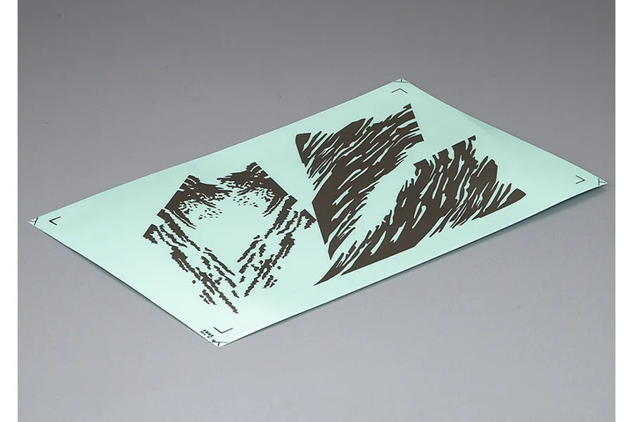 Killerbody 1/10 Scale Crawler Decal Sheet Silver Grey image 63850