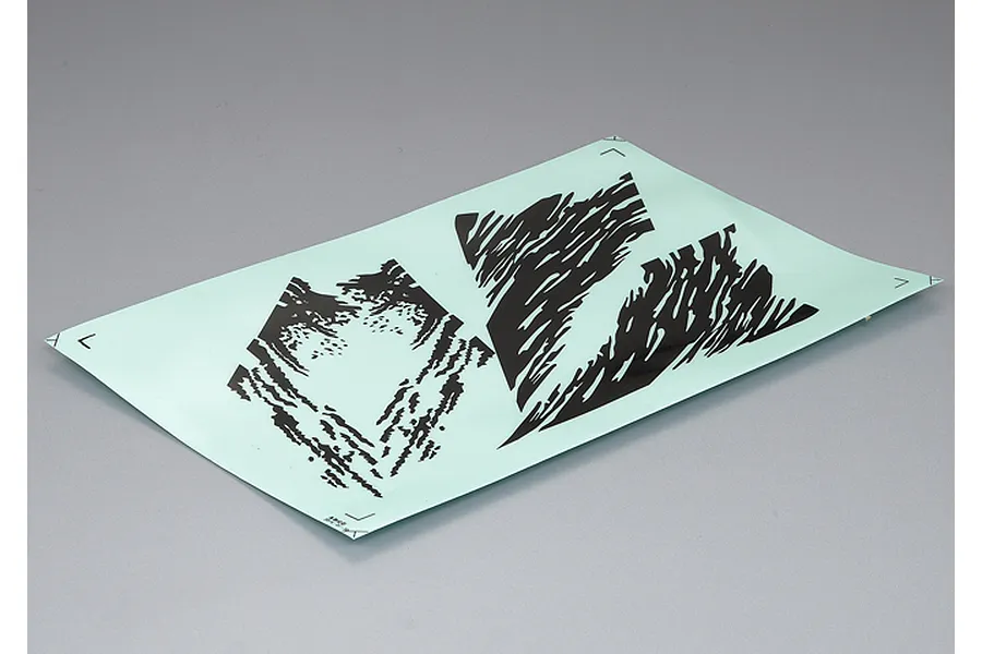 Killerbody 1/10 Scale Crawler Decal Sheet Black image 63851