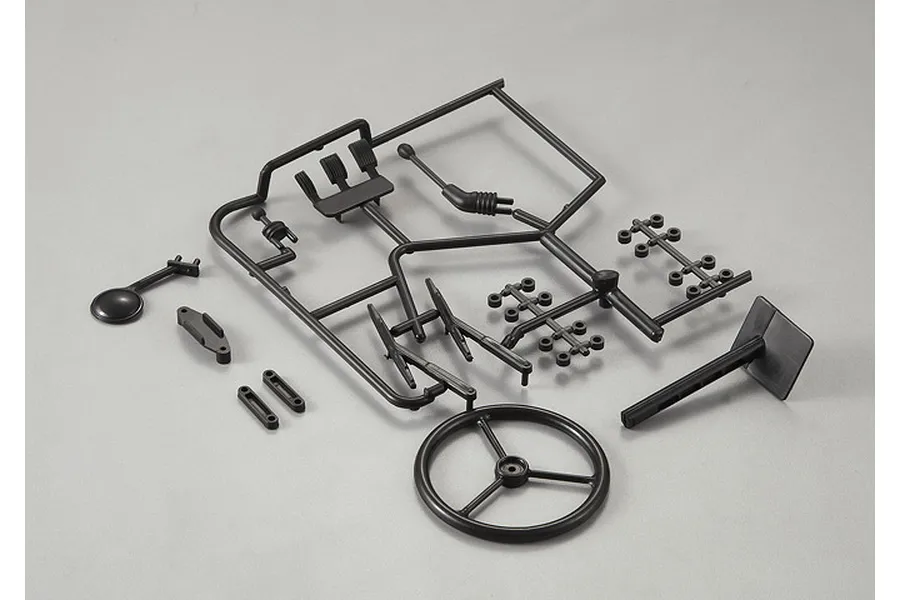 Killerbody 1/10 Crawler Warrior Black Plastic Parts image 1