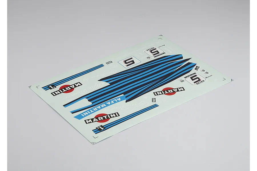 Killerbody 1/10 Alfa Romeo 155 GTA Decal Sheet image 63931