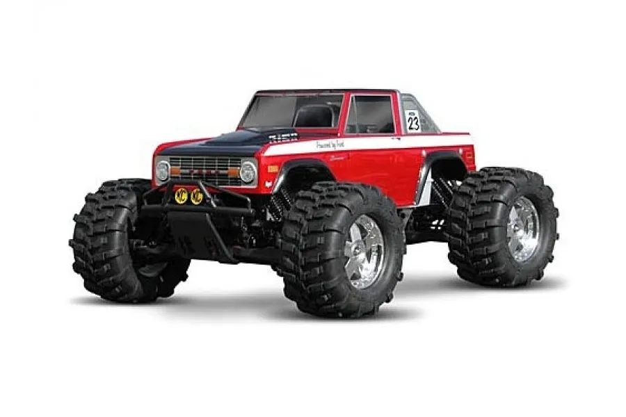 HPI Savage 1/8 1973 Ford Bronco Truck Unpainted Body Shell image 6395