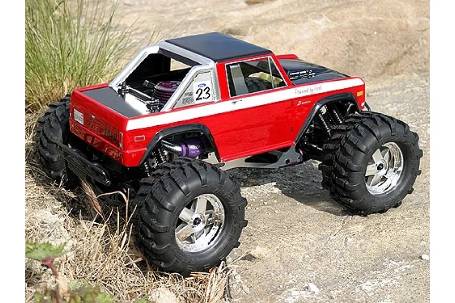 HPI Savage 1/8 1973 Ford Bronco Truck Unpainted Body Shell image 6399