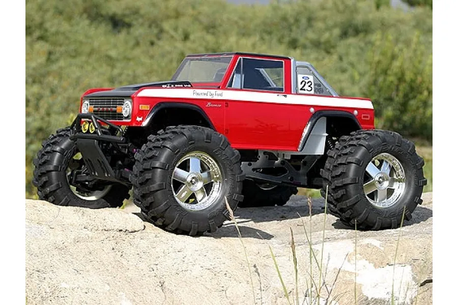 HPI Savage 1/8 1973 Ford Bronco Truck Unpainted Body Shell image 6400