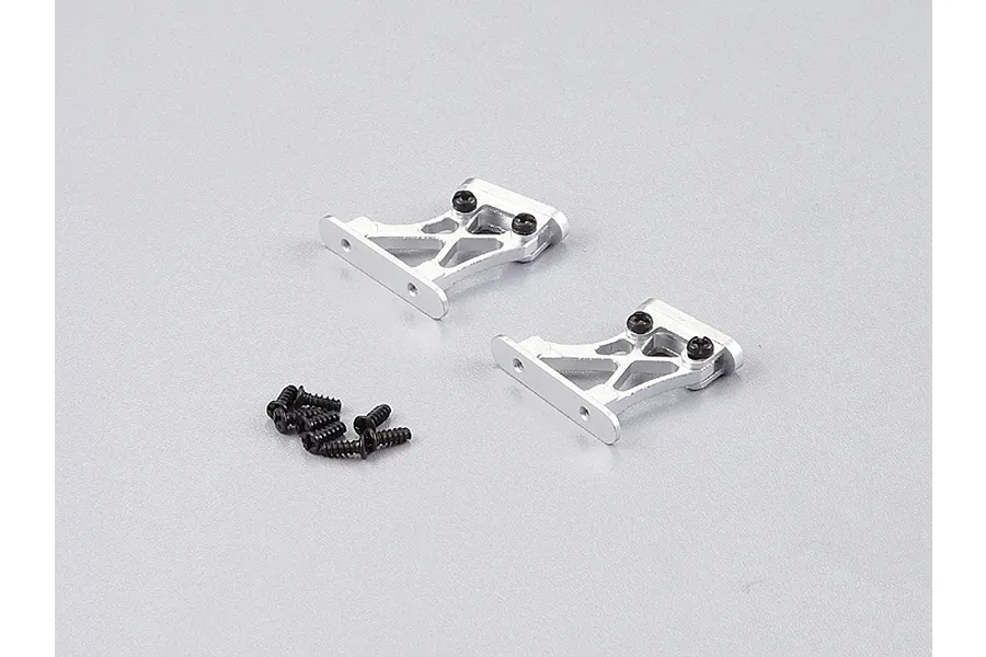 Killerbody 1/10 Silver Aluminium Rear Wing Mount image 64000