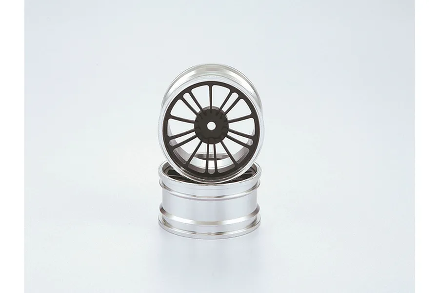 Killerbody 1.9&amp;quot; Black Aluminium Alfa Romeo Giulietta T-Drift Rims 2Pcs image 64048