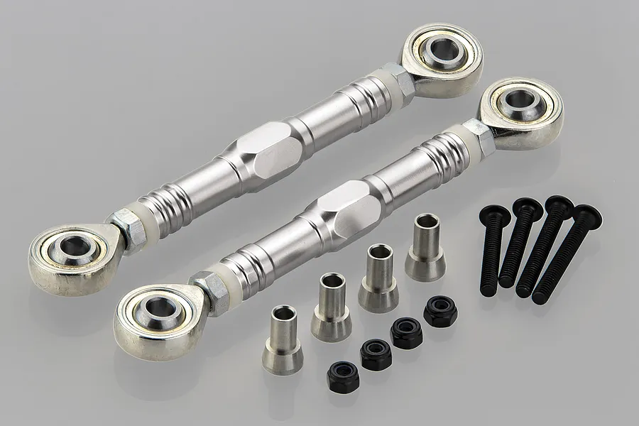 Rovan Silver Aluminium Baja Gen2 Steering Linkage 2Pcs image 64170