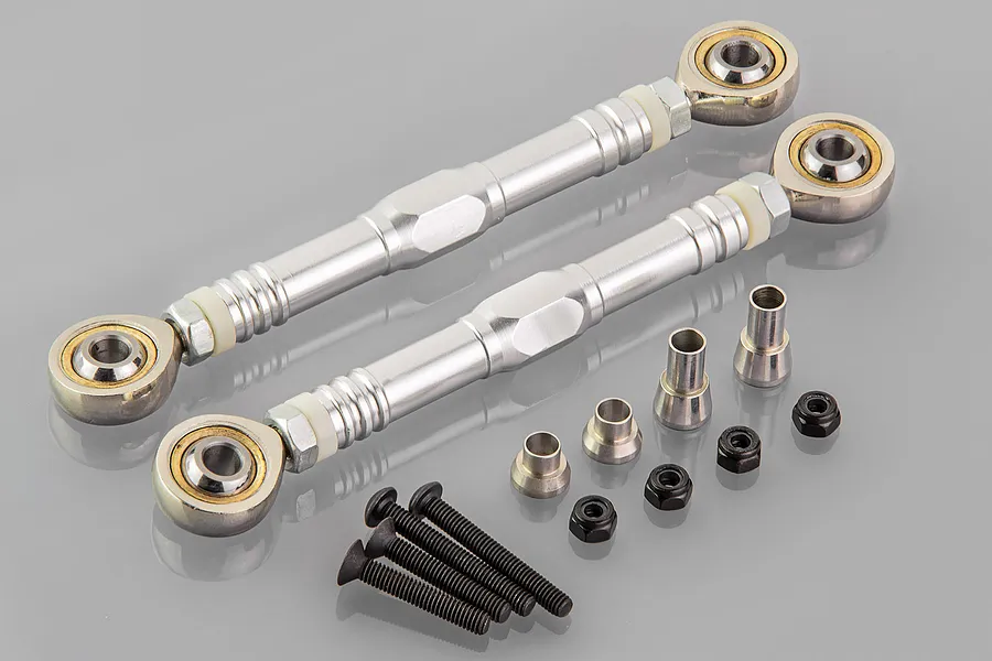 Rovan Silver Aluminium Baja Gen2 Symmetrical Steering Linkage 2Pcs image 64174