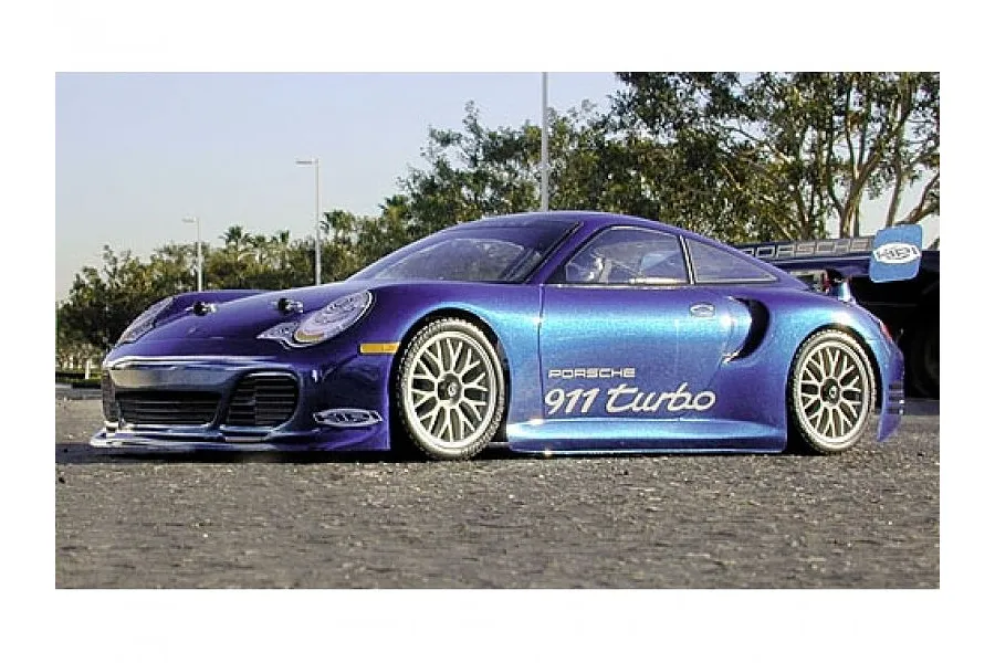 HPI 1/10 Porsche 911 Turbo Unpainted Body Shell - Clear image 6431
