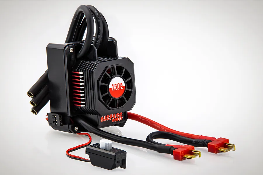 Surpass 1900Kv Waterproof Brushless Motor &amp;amp; 150A ESC combo image 64334