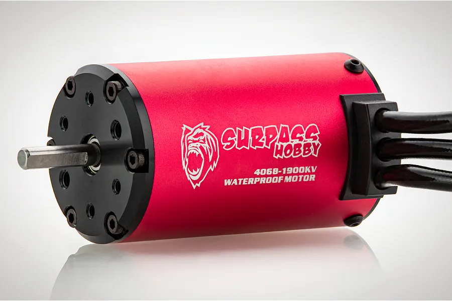 Surpass 1900Kv Waterproof Brushless Motor &amp;amp; 150A ESC combo image 64335