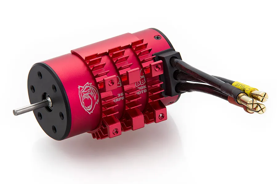 Surpass King Kong 3660 2600Kv Brushless Motor and Waterproof 80A ESC Combo w/ Heatsink image 64337