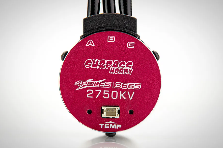 Surpass Rocket V2 Supersonic 2750kv Brushless Motor w/ 80A ESC Combo image 64361