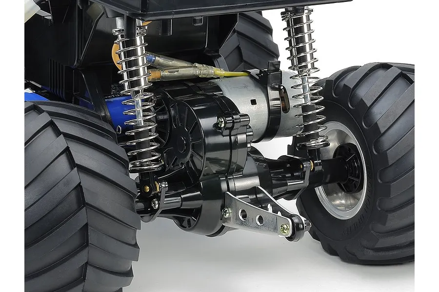Tamiya CW-01 Midnight Pumpkin RC Monster Truck Electric 2WD 1/12 Scale Kit (No ESC) - Metallic Chrome image 64408