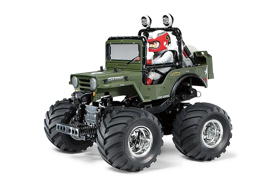 Tamiya WR-02 Wild Willy 2 RC Monster Truck Electric 2WD 1/10 Scale Kit (No ESC) image 64469
