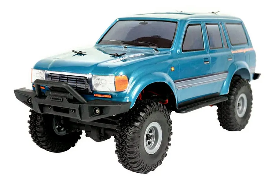 Hobby Plus CR-18 LC-80 RC Rock Crawler Electric 4WD 1/18 Scale RTR - Metallic Blue image 64492