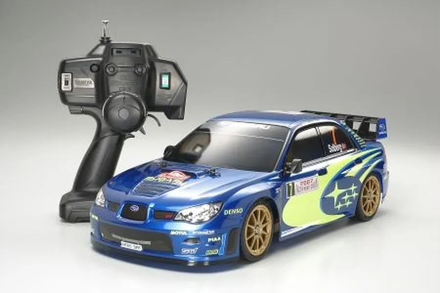 Tamiya 1/10 Subaru Impreza WRC Monte Carlo Unpainted Body Shell w/ Decals &amp;amp; Hardware image 64502