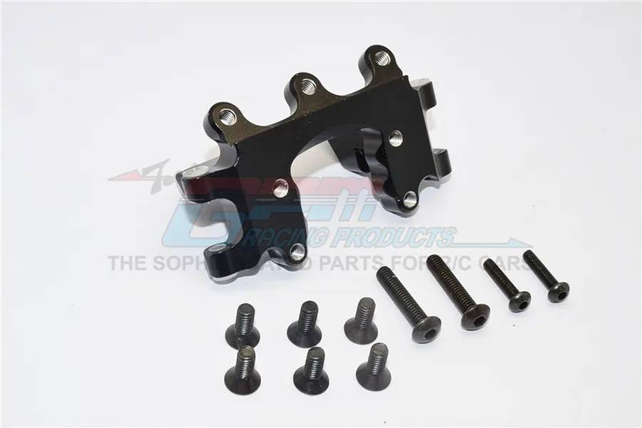 GPM Black Aluminium Front Bumper Mount image 1