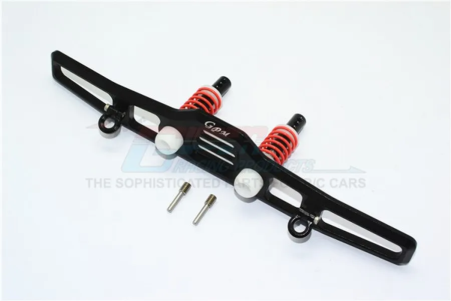 GPM Black Aluminium Front Bumper w/ Springs &amp;amp; D-Rings image 64571