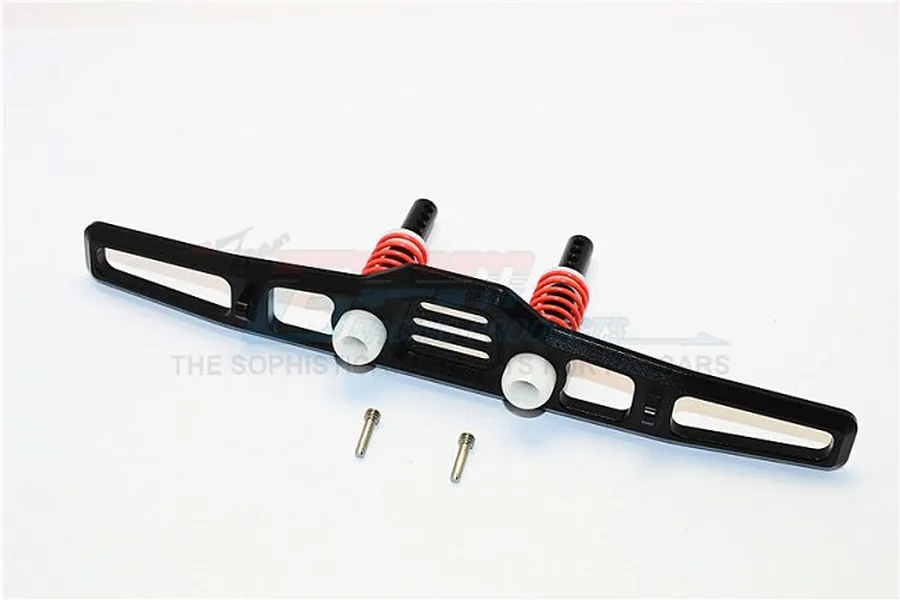 GPM Black Aluminium Front Bumper w/ Springs image 1