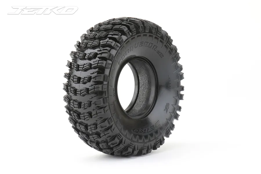 Jetko 1.9&amp;quot; Conqueror Crawler Tyres w/ Super Soft Foam Inserts 2Pcs image 64622