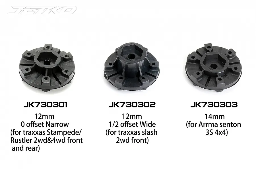 Jetko 1/5 Ex Xmt Wheel Connector, 24Mm For Traxxas X-Maxx image 2