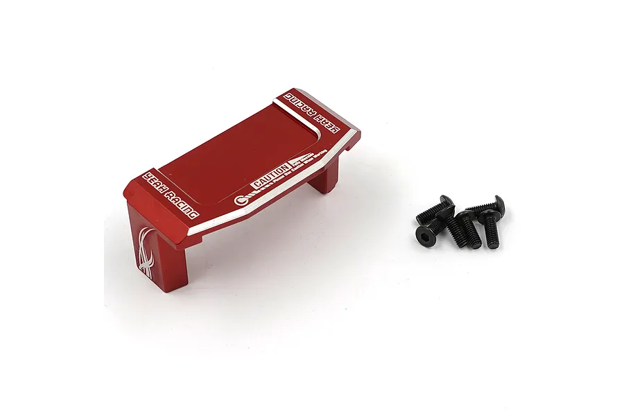 Yeah Racing Red Aluminium Servo Mount For Tamiya TT02 image 64682