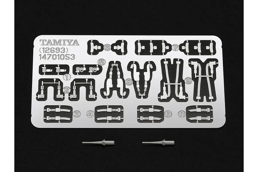 Tamiya 1/48 F-14A Tomcat Etched Detail Up Parts image 65258