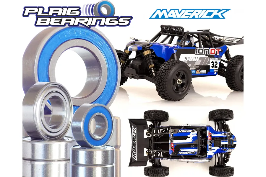 Plaig RC 1/18 Maverick Ion Standard Bearing Kit image 65298