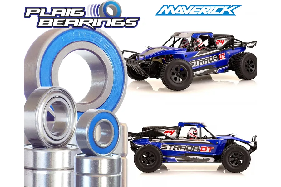 Plaig RC Maverick 1/10 Strada V2 Premium Bearing Kit image 65302
