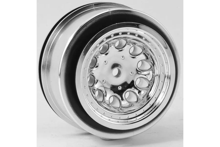 RPM 2.2&amp;quot; Revolver Chrome Short Course Rims 2Pcs image 65316