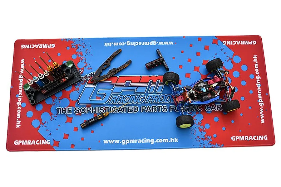 GPM 90x40cm Blue &amp;amp; Red Pit Repair Mat image 65362