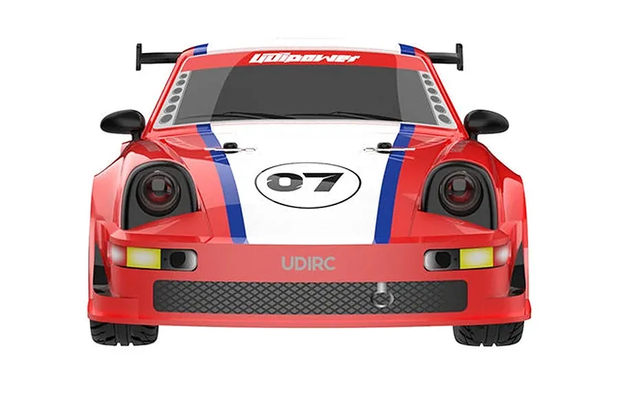 UDI Amphicyon RC Drift Car Electric Brushless 4WD 1/16 Scale RTR - Red image 65397