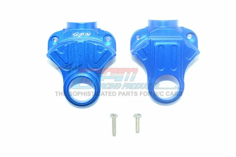 GPM Aluminium Front or Rear Differential Output Yokes 2Pcs - Blue image 65435