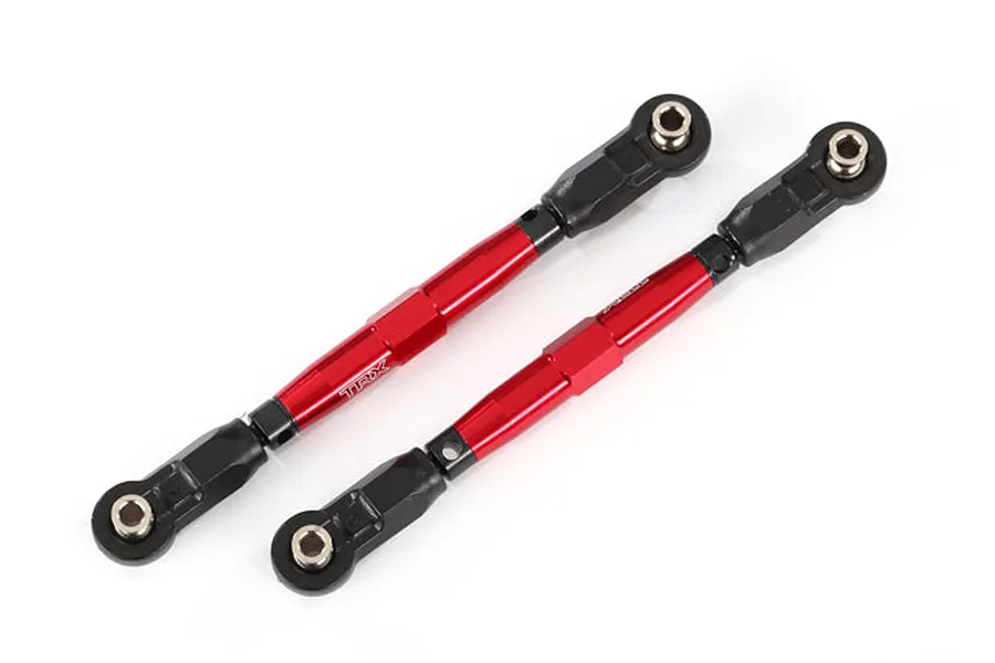 Traxxas Red Aluminium Turnbuckles Set 2Pcs image 65503