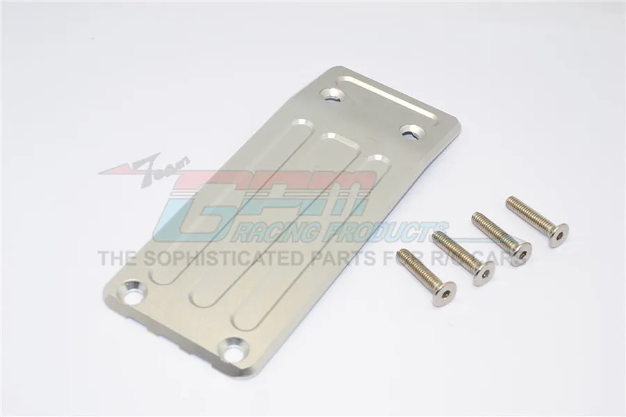 GPM Silver Aluminium Front Skid Plate image 65567
