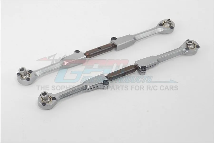 GPM Spring Steel Front Steering Linkages w/ Aluminium Ends 2Pcs image 2