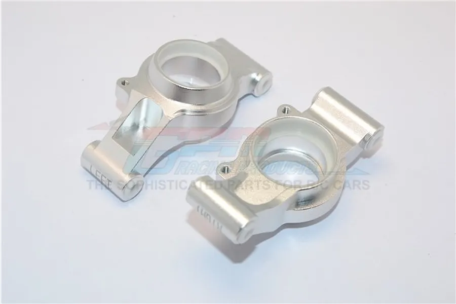 GPM Silver Aluminium Rear Hub Carriers 2Pcs image 65592