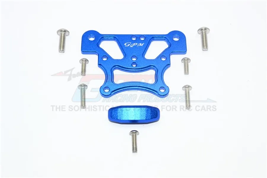 GPM Blue Aluminium Front Top Brace Set image 65675