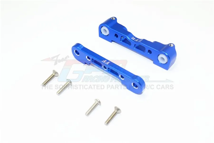 GPM Blue Aluminium Front Lower Suspension Mounts 2Pcs image 65677