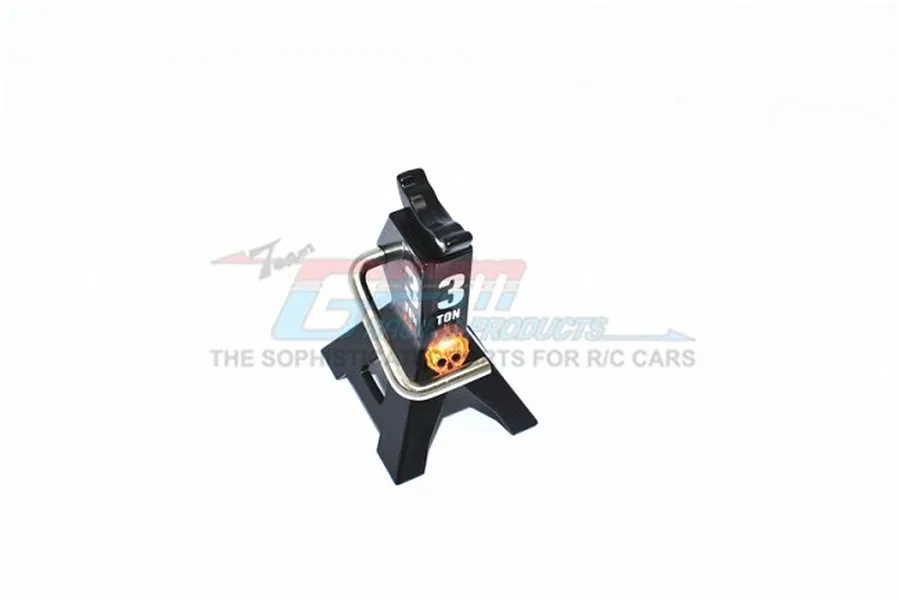 GPM Black Aluminium Adjustable Car Jack image 65704