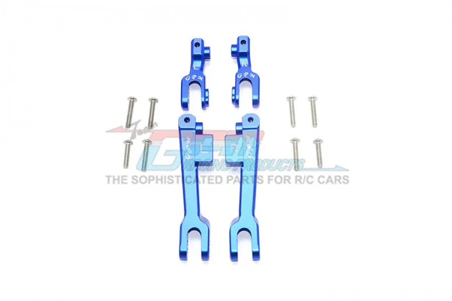 GPM Blue Aluminium Front &amp;amp; Rear Sway Bars 4Pcs image 65723