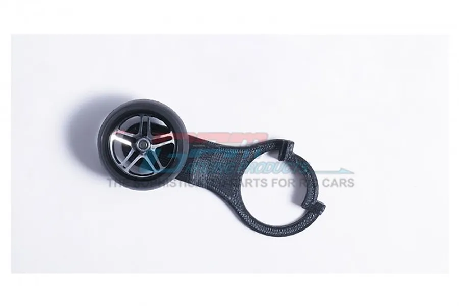 GPM Black TQi Transmitter One-Hand Steering Wheel For TRX4 image 65774